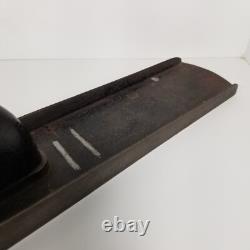 Vintage Stanley No. 8 Woodworking Wood Hand Plane Smooth Bottom