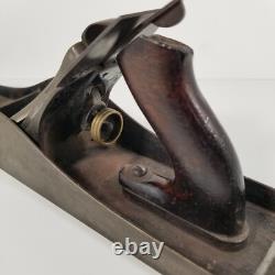 Vintage Stanley No. 8 Woodworking Wood Hand Plane Smooth Bottom