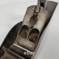 Vintage Stanley No. 8 Woodworking Wood Hand Plane Smooth Bottom