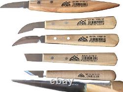 Vintage Stubai Wood Carving, Wood Working Hand Tools, Chisels, Gouges& Planes, Lot