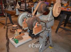 Vintage The Oliver large Industrial Wood Working Lathe