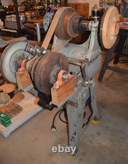 Vintage The Oliver large Industrial Wood Working Lathe