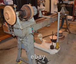 Vintage The Oliver large Industrial Wood Working Lathe