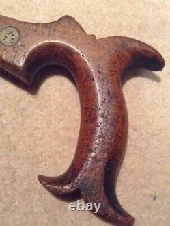 Vintage Thos Turner Sheffield Keyhole Saw Woodwork Carpenter Tool Cabinet Makers