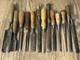 Vintage Tools Chisel Gouge Lot Winchester Stanley Pexto Carpenter Woodwork USA