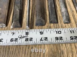 Vintage Tools Chisel Gouge Lot Winchester Stanley Pexto Carpenter Woodwork USA