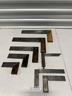 Vintage Tools WOODWORKING Mixed Lot BEVEL SQUARES