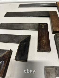 Vintage Tools WOODWORKING Mixed Lot BEVEL SQUARES