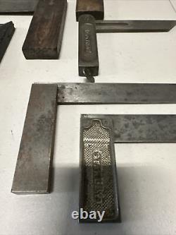 Vintage Tools WOODWORKING Mixed Lot BEVEL SQUARES