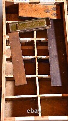 Vintage UK Woodworking Tools 70+ Years Old with Matchbox Storage