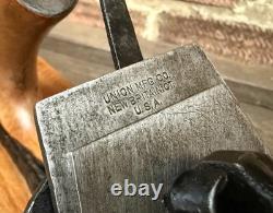 Vintage Union USA No 32 Transitional Wood Plane Woodworking Old Tool
