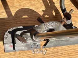 Vintage WOODEN BOXED Record No 050 Combination Plane / CUTTERS / WOOD WORKING