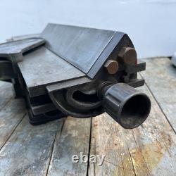 Vintage Walker Turner 4 Jointer Woodworking Bench Tool Driver Line Notched Deck