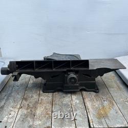 Vintage Walker Turner 4 Jointer Woodworking Bench Tool Driver Line Notched Deck