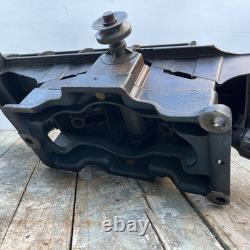 Vintage Walker Turner 4 Jointer Woodworking Bench Tool Driver Line Notched Deck