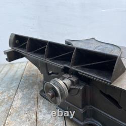 Vintage Walker Turner 4 Jointer Woodworking Bench Tool Driver Line Notched Deck