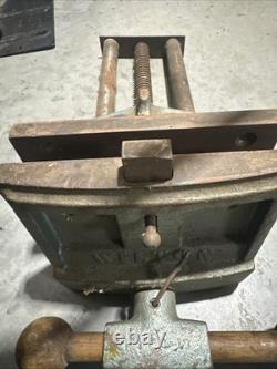 Vintage Wilton 7 Under Bench Woodworking Vise USA