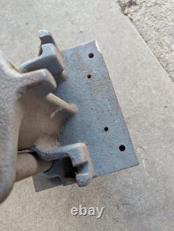 Vintage Wilton Quick Release Undermount Carpenter Wood Woodworking Vise 7 jaw