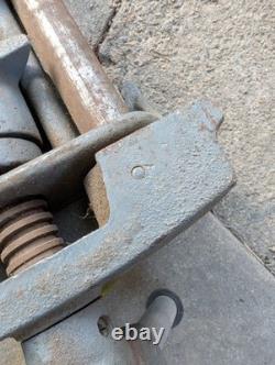 Vintage Wilton Quick Release Undermount Carpenter Wood Woodworking Vise 7 jaw