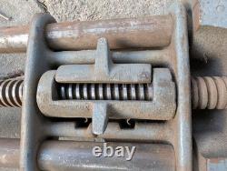 Vintage Wilton Quick Release Undermount Carpenter Wood Woodworking Vise 7 jaw