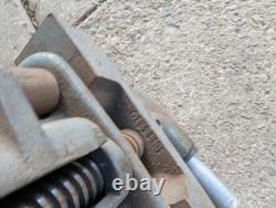 Vintage Wilton Quick Release Undermount Carpenter Wood Woodworking Vise 7 jaw