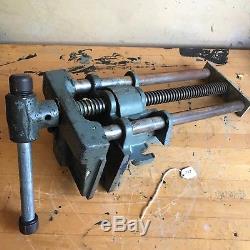 Vintage Wilton Woodworkers Vise Under Bench Mount W-9-63