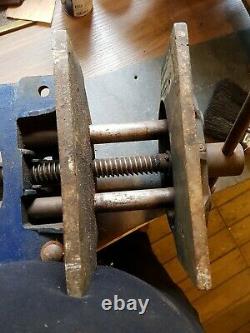 Vintage Woden No. A122 Quick Release Woodwork Vice