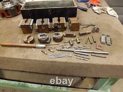 Vintage Wood Tool Box and Wood Working Tools