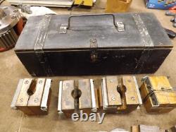 Vintage Wood Tool Box and Wood Working Tools