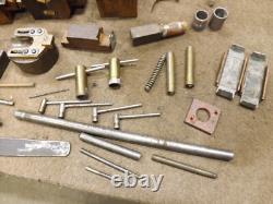 Vintage Wood Tool Box and Wood Working Tools