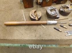 Vintage Wood Tool Box and Wood Working Tools