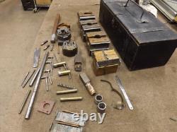 Vintage Wood Tool Box and Wood Working Tools