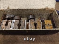 Vintage Wood Tool Box and Wood Working Tools