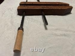 Vintage Wooden Hand Screw Clamp 17 Cabinetmaker Woodworking Tools