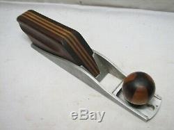 Vintage Wooden Pattern Makers Interchangeable Sole Plane Set Woodworking Tool