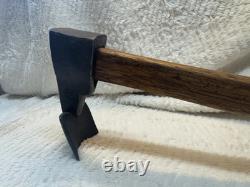 Vintage Woodworking Adze 27 Handle, 7 Curved Blade Great Condition