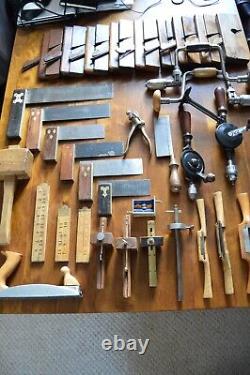 Vintage Woodworking Carpentry Tools