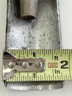 Vintage Woodworking Chisel Gouge BUCK BROS CAST STEEL 1-3/4