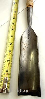 Vintage Woodworking Chisel Gouge BUCK BROTHERS CAST STEEL 2 Vintage Woodworking Chisel Gouge BUCK BROTHERS CAST STEEL 2