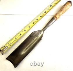 Vintage Woodworking Chisel Gouge BUCK BROTHERS CAST STEEL 2