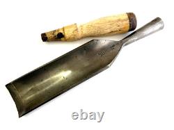 Vintage Woodworking Chisel Gouge BUCK BROTHERS CAST STEEL 2