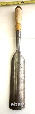 Vintage Woodworking Chisel Gouge BUCK BROTHERS CAST STEEL 2