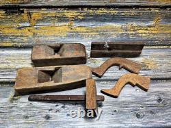 Vintage Woodworking Hand Tool Lot Rustic Carpenter's Tools Workshop Collectible
