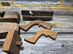 Vintage Woodworking Hand Tool Lot Rustic Carpenter's Tools Workshop Collectible Vintage Woodworking Hand Tool Lot Rustic Carpenter's Tools Workshop Collectible
