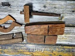 Vintage Woodworking Hand Tool Lot Rustic Carpenter's Tools Workshop Collectible