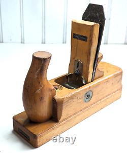 Vintage Woodworking Plane FAMOS LAUPHEIN with toothing blade