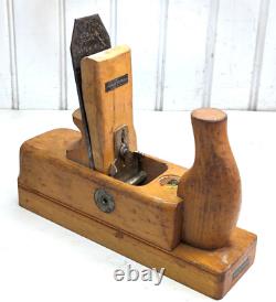 Vintage Woodworking Plane FAMOS LAUPHEIN with toothing blade