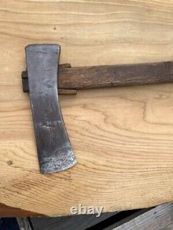 Vintage Woodworking tool Camp Outdoor Axe Made by Japanese craftsmen #138