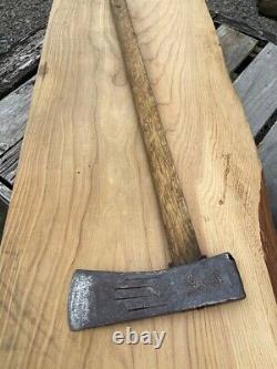 Vintage Woodworking tool Camp Outdoor Axe Made by Japanese craftsmen #138