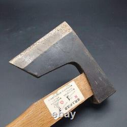 Vintage Woodworking tool Camp Outdoor Axe Made by Japanese craftsmen #145